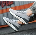 thumbnail image 4 of Wide Walking Shoes for Men Slip On Mens Running Shoes Tennis Shoes Lightweight Breathable Walking Sneakers Workout Gym Wide Sneakers, 4 of 8