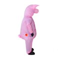 thumbnail image 3 of Disfraz de cerdo inflable Tvakkera, rosa, para adulto, con bomba de aire, 3 of 7