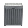 51gal 195L Outdoor Waterproof Garden Plastic Storage Deck Box