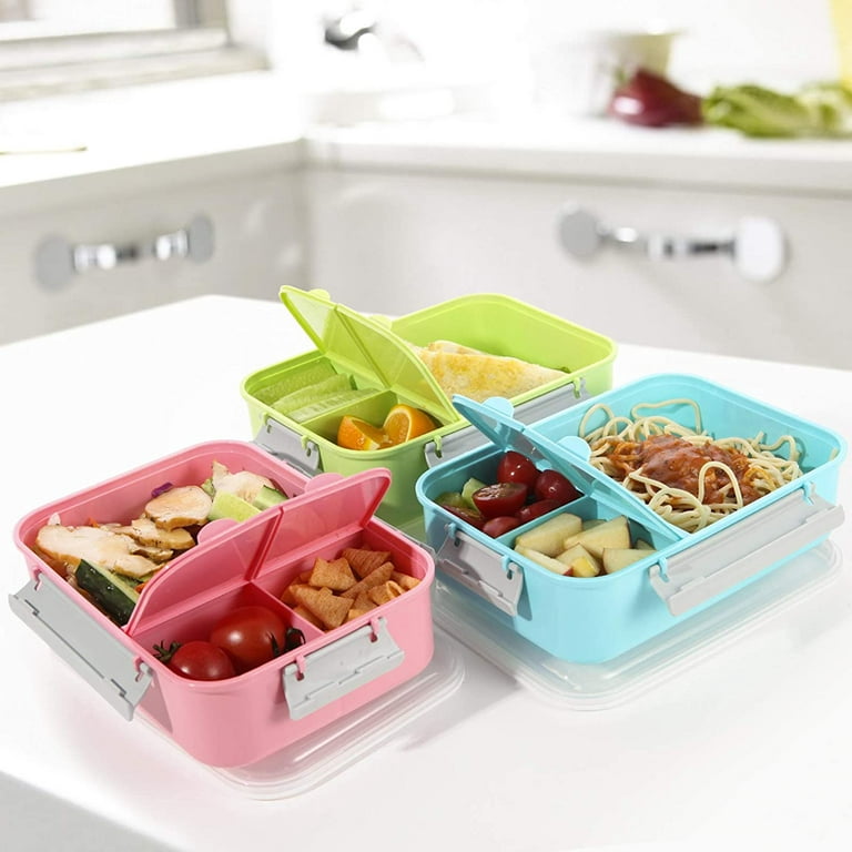 Loobuu 68 OZ to Go Salad Container Lunch Container, BPA-Free, 3