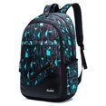 thumbnail image 2 of Mochila escolar con estampado para niños y niñas, mochila ortopédica de gran capacidad para ordenador portátil, mochilas escolares de nailon para adolescentes, 2 of 4
