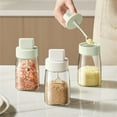 thumbnail image 6 of Kitchen Jar Set with Integrated Measuring Spoon and Adjustable Dispenser Lid for Pepper Seasonings, 6 of 6