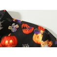 thumbnail image 4 of SSLR Mens Halloween Shirt Pumpkins Shirt Short Sleeve Button Down Shirt, 4 of 8