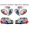 thumbnail image 2 of (Blanc) 2 Pack Miroir de Point Aveugle pour Voiture, 4 Crochets pour Siège Auto, 2 of 5