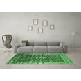 thumbnail image 3 of Ahgly Company Indoor Rectangle Oriental Emerald Green Industrial Area Rugs, 5' x 8', 3 of 4