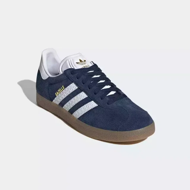 JH6197 Adi-das Originals Gazelle Night Indigo Footwear White Gum (Men's)