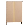 thumbnail image 3 of Nmkwnr Home Bedroom Nightstand Beside Table with Drawer and Open Shelf, Light Brown, 3 of 4