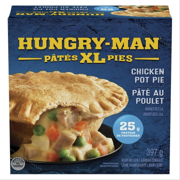 Hungry Man XL Chicken Pot Pie Walmart.ca