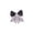 A, variant on Halloween Bow Window Hanging 14x12 Inch - Orange Black Plaid Fabric Bow for Ghost Festival Party Decor, Spooky Cute Polyester Ornament for Home Storefront, Reusable Holiday Decoration