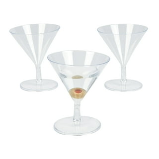 Miniature 3oz Martini Glasses - Pack of 6: Martini