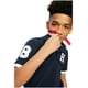 thumbnail image 4 of Polo Tommy Hilfiger de manga corta con estampado de hiedra elástica para niños, 4 of 4