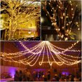 thumbnail image 6 of 98FT Waterproof 300LED Solar Powered String Strip Lights Decorative Christmas Wedding Party Garden Outdoor Fairy Lamp with Solar Panel,8 Modes, 6 of 8