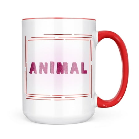 

Neonblond Animal Pink Fuzz Fur Letters Mug gift for Coffee Tea lovers