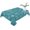 Teal Blue, variant on Teal Snowflake Christmas Table Cloth Waterproof Tablecloths, Xmas Snowflake Tablecloth Dining Table Cover for Kitchen Party Tabletop Outdoor, Square Tablecloth 54x54 Inch