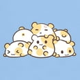 thumbnail image 3 of CafePress - Kawaii Hamster Pile T Shirt - Men's Classic Graphic T-Shirt, 3 of 4