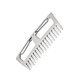 thumbnail image 2 of Mini peine para flequillo de titanio, peine para el cabello, Mini peine con hebilla colgante portátil de titanio antiestático para superar, 2 of 5