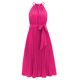 thumbnail image 3 of Vestido casual para mujer Vestido plisado sin espalda Estilo elegante Vestido largo Traje diario FLhrweasw Nuevo, 3 of 9