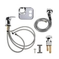 thumbnail image 1 of Shampoo Bowl Faucet,Replace Professional Chrome Faucet, Sprayer Hose,Vacuum Breaker, Shampoo Sprayer,Vacuum Breaker Hose, 1 of 5