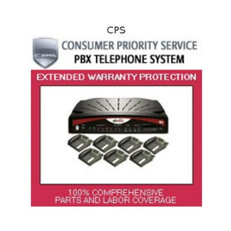 Consumer Priority Service PBX+4-2-1500 2 Year PBX Telephone System + 4 under $1 (Best Voip Pbx System)