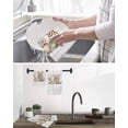 thumbnail image 5 of Easter Gnomes Kitchen Dish Towels for Drying Dishes Set of 4, Eggs Rabbit Spring Daisy Floral Colorful Stripes Waffle Weave Microfiber Hand Tea Bathroom Towels Quick Dry & Absorbent Towel 12x12, 5 of 7