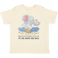 thumbnail image 3 of Inktastic My Great Grandma Loves Me to the Moon and Back Elephant Boys or Girls Toddler T-Shirt, 3 of 5