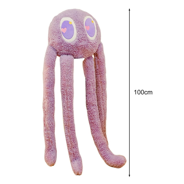 Sioweci Giant Octopus Plush Toy with Long Legs Cute Soft Huggable