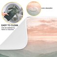 thumbnail image 3 of Yayeee Dish Drying Mat for Kitchen Counter Ultra Absorbent Easy Clean Pad 18x16", Mountains at Dawn, 3 of 7