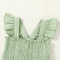 thumbnail image 4 of MAMAMI Baby Girls 18M-6T Clothes Summer Ruffle Sleeveless Toddler Girls Dress Beach Sundress, 4 of 7