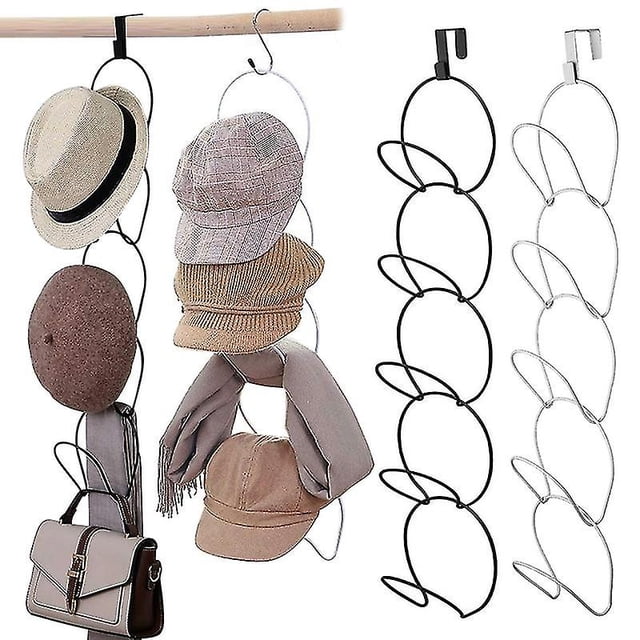 Estante para gorra de béisbol, soporte para exhibición de sombreros, puerta, armario, ropa, bufanda, toalla, estante de almacenamiento redondo, organizador para el hogar kaili Sencillez