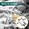 thumbnail image 3 of Engine Radiator Coolant Water Hose Kit for 2007-2013 BMW E90 128i 328i, 3 of 9