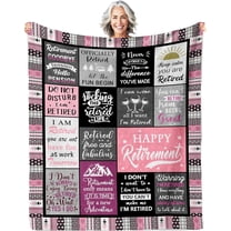 Retirement Gifts for Men, Retirement Gift Blankets, Retired Gifts for Men, Retirement Gifts for Men 2024, Goodbye Farewell Gifts for Coworkers, Coworker Leaving Gifts for Men Blanket 60"x50"
