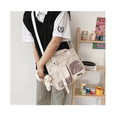 thumbnail image 4 of Bolso Multifuncional De Lona De Gran Capacidad Belug Blanco, 4 of 5