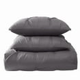 thumbnail image 5 of Truly Soft Everyday Pleated Microfiber 3-Piece Full/Queen Duvet Set in Dark Grey, Polyester , Adult, All Season, OEKO-TEX Certified, 5 of 8