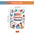 thumbnail image 2 of Adhd Cleaning Planner for Adults and Teens Adhd Cleaning and Organizing Planner Cleaning Schedule and Checklist Notebook List Daily Weekly Monthly for Home Chore Chart Adhd Daily Planner, 2 of 7