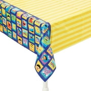 54" x 108" Sesame Street Party Rectangle Disposable Plastic Tablecloth