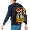 thumbnail image 5 of Looney Tunes Cartoons Backpack 16 Inch Bookbag Casual Daypack Travel Backpacks for Work Hiking Camping, 5 of 6