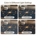 thumbnail image 7 of ODIKA 8'x10' Washable Area Rug Large Explorer Galaxy Themed Covering Motifs Planetary Planets for Living Room, Under Sectional, Family Room , Durable, Non-Slip, 7 of 7