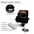 thumbnail image 4 of Chririnla Basketball Splash Cross Body Bags Crossbody Wallet for Travel, Elastic Polyester with Compartments Coin Purse, 4 of 7