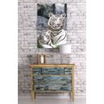 thumbnail image 3 of White Tigers (24x36 Giclee Gallery Art Print, Vivid Textured Wall Decor), 3 of 3