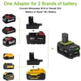 thumbnail image 2 of Adaptador de batería y convertidor ZLWAWAOL DM18RL USB tipo C, paquete 2, 2 of 7