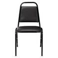 thumbnail image 2 of National Public Seating (12 Pack) NPS 9100 Series Vinyl Upholstered Banquet Chair, Black, 2 of 5