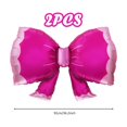thumbnail image 2 of Globos de aluminio Elaliyi Bow Rose, 36,2 x 24 pulgadas, 2 piezas, para fiestas, 2 of 3