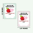 thumbnail image 5 of Youre My Main Squeeze Applesauce Pouch Valentine's Day Stickers  40pk 2.75x3.5 Labels Pink & Green for Fruit Kids Pouches Bulk Attach to Applesauce for Vday Class Treat Gifts from Teacher Mailbox, 5 of 5