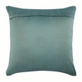 thumbnail image 3 of The HomeCentric Cushion Cover Custom Pack of 2 22x22 inch (55x55 cm) Pillow Case Blue Pillow Cover Beaded Flower Medallion Throw Pillow Cover Art Silk Square Pillow case Floral Art Deco - Blue Blast, 3 of 3