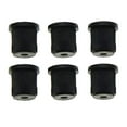 thumbnail image 2 of Yinanstore 5x6 Pieces Iron Guitar Through Body String Ferrules Replacement Parts Black, 2 of 8