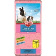 Angle View: 24.6 liters Kaytee Clean and Cozy Small Pet Bedding Pink