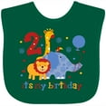 thumbnail image 3 of Inktastic Safari 2nd Birthday Boys or Girls Baby Bib, 3 of 4