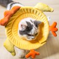 thumbnail image 4 of Cat Anti-bite Collar Adjustable Protection Comfortable Tapered Recovery Collar for Cats and Puppies (Neck Circumference M 23-26cm * 1PCS), 4 of 4