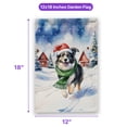 thumbnail image 5 of Hello Winter Border Collie Frosty Morning Walk Welcome Snowy Christmas Garden Flag 12x18in Double Sided Borders Dog Lovers Gifts Idea Outdoor Decor - 02018, 5 of 5