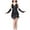 TA-Black#fall dresses for women 224, variant on Women's Flapper Dress 1920s Sequin Tassel Latin Party Cocktail Dress Wedding Guest Fringe Dress Ballroom Dance Costume Red Free Size Saving Sales